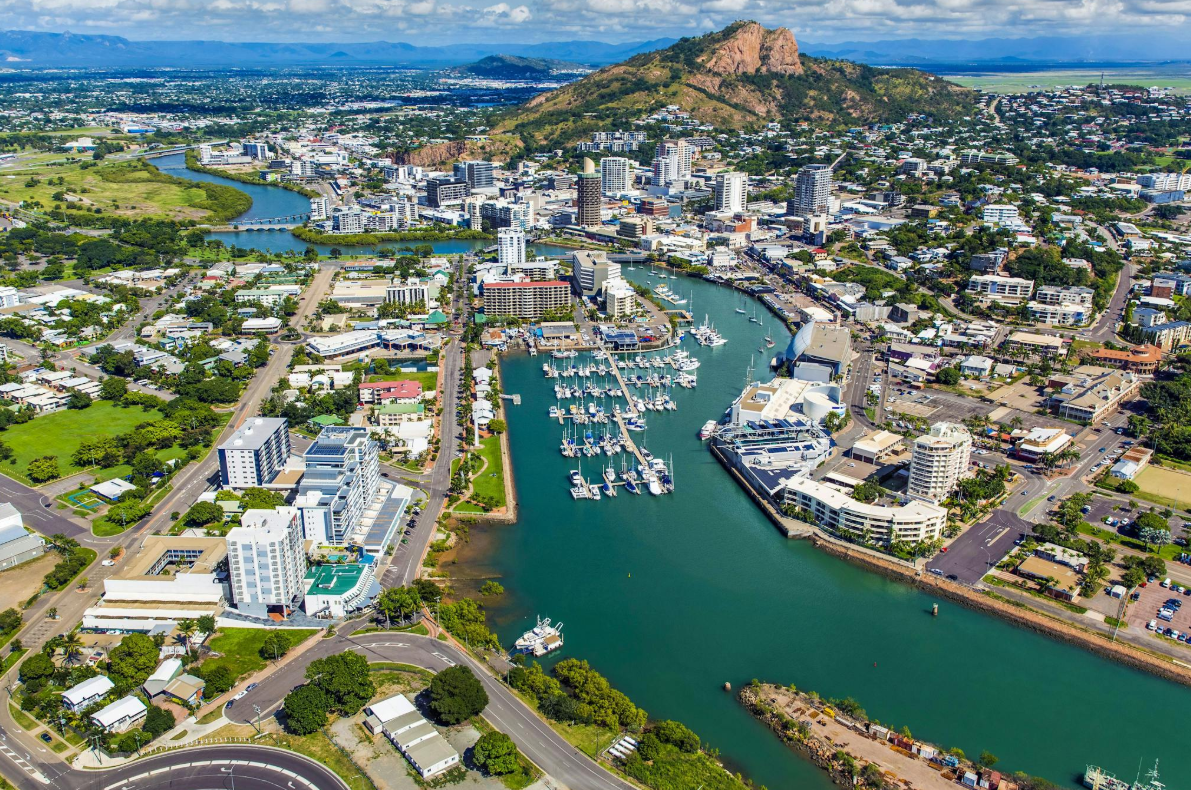 Townsville aerial shot