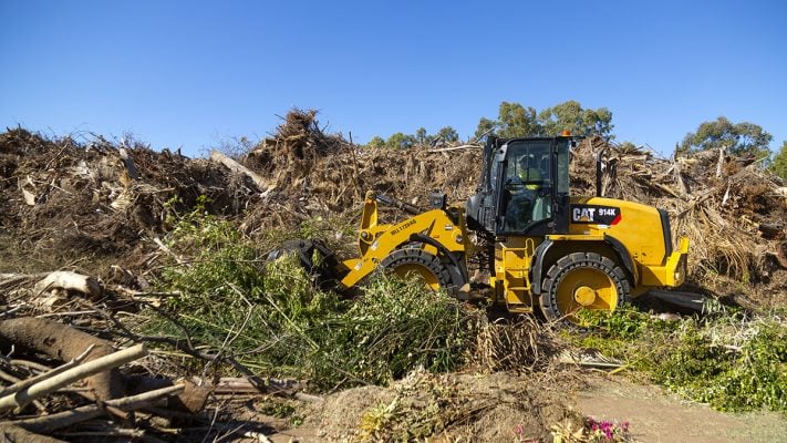 View Contamination in Waste Piles post